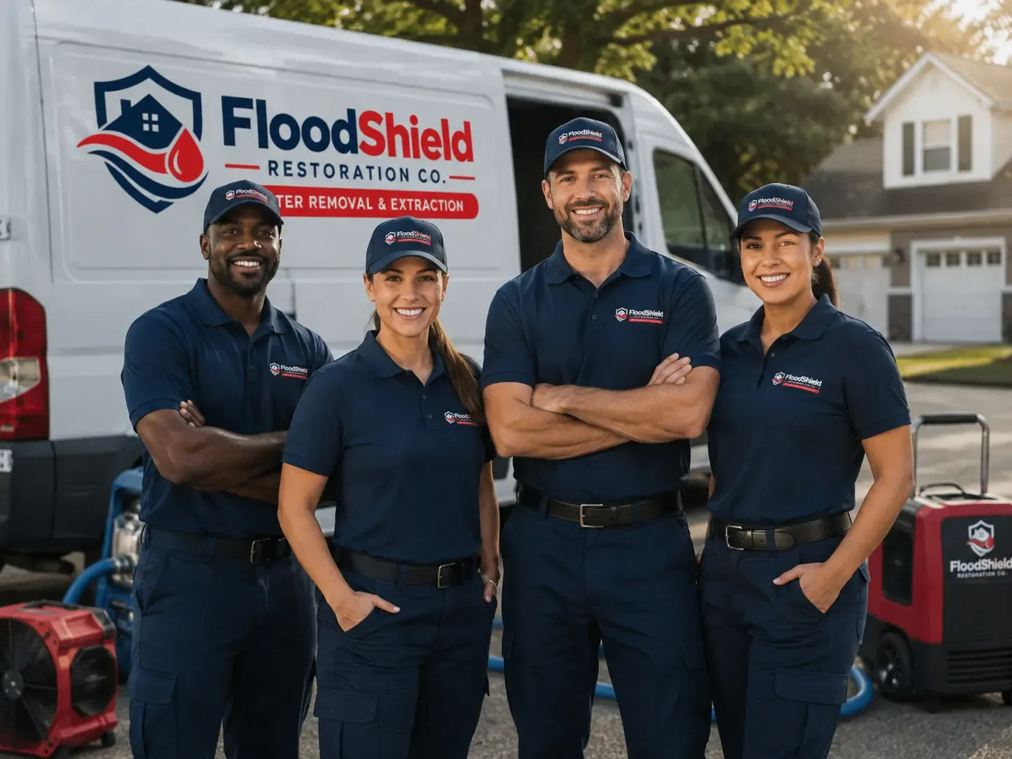 Flood Damage Restoration company in Lincoln University, PA